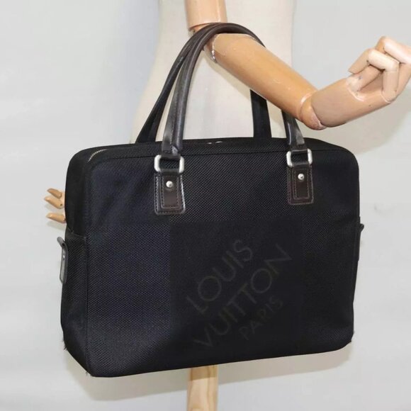LOUIS VUITTON Damier Geant Yak Business Bag Black - Picture 1 of 16